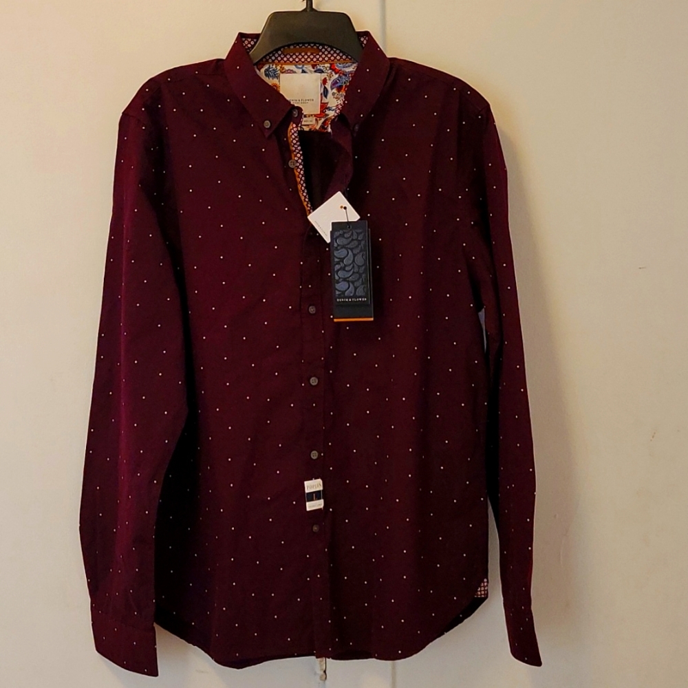 Men's Button Down Shirt Size L